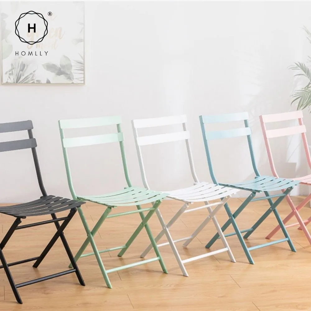 Homlly Ostoo Folding Outdoor Patio Balcony Table and Chairs