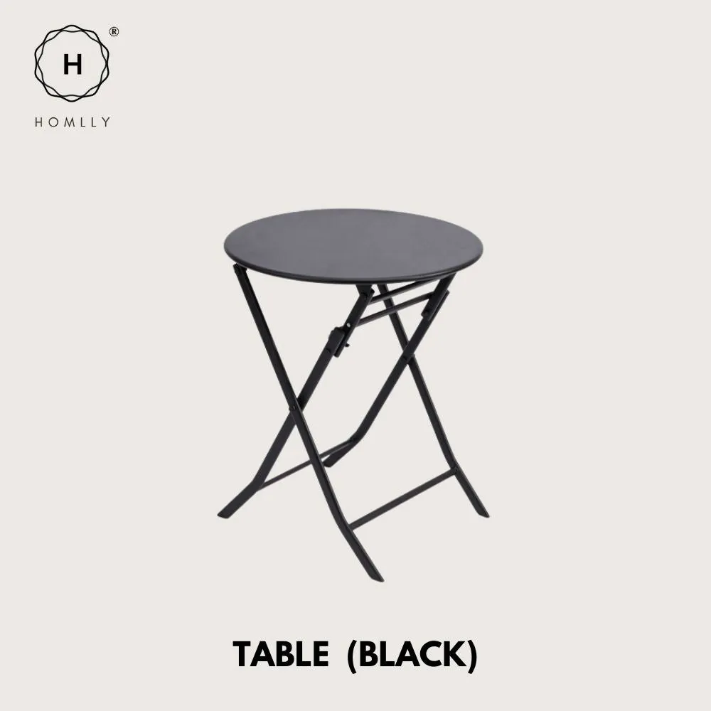 Homlly Ostoo Folding Outdoor Patio Balcony Table and Chairs