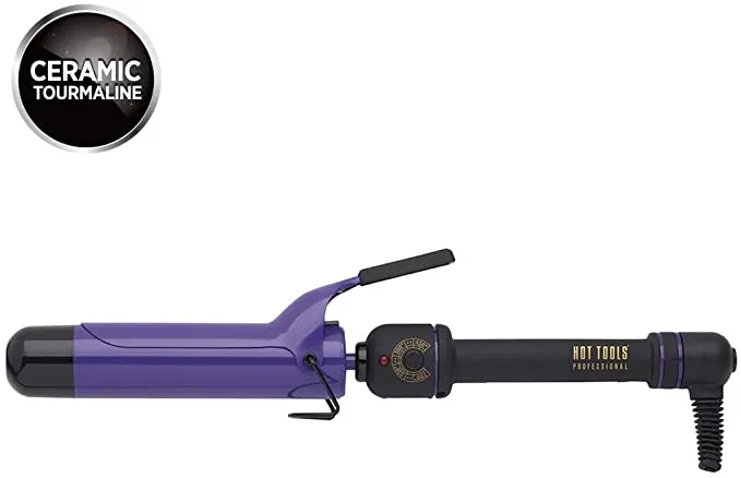 Hot Tools Professional 2102 Ceramic Titanium Professional Curling Iron, 1-1/2"
