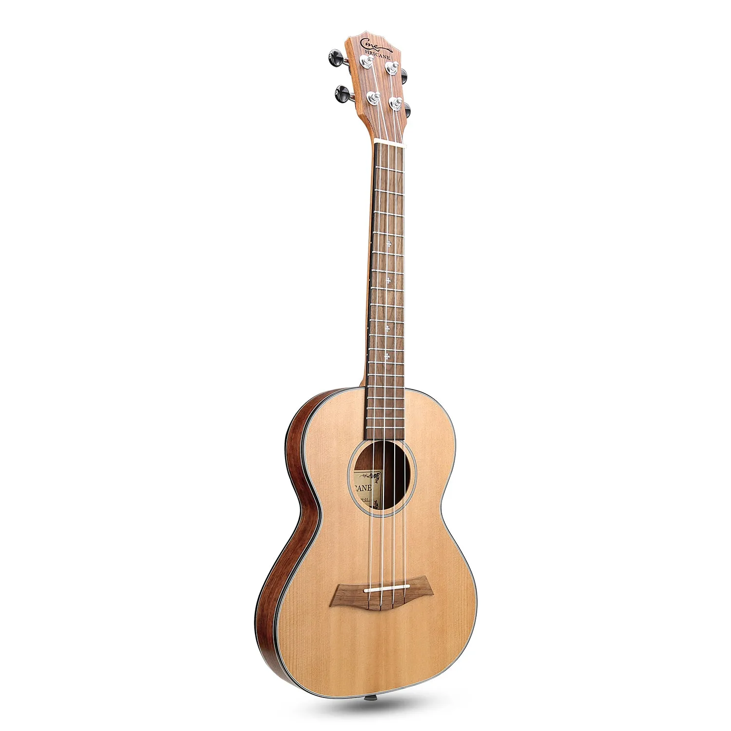 HRICANE Tenor Walnut Ukulele Ultra-thin Light for Travel