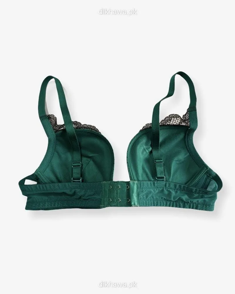 Imported Stocklot Branded  Net Pushup Bra - Underwired Bra  -Padded Bra - Pack of 2