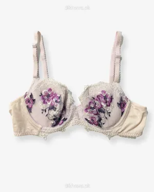 Imported Stocklot Branded  Net Pushup Bra - Underwired Padded Bra - Pack of 2