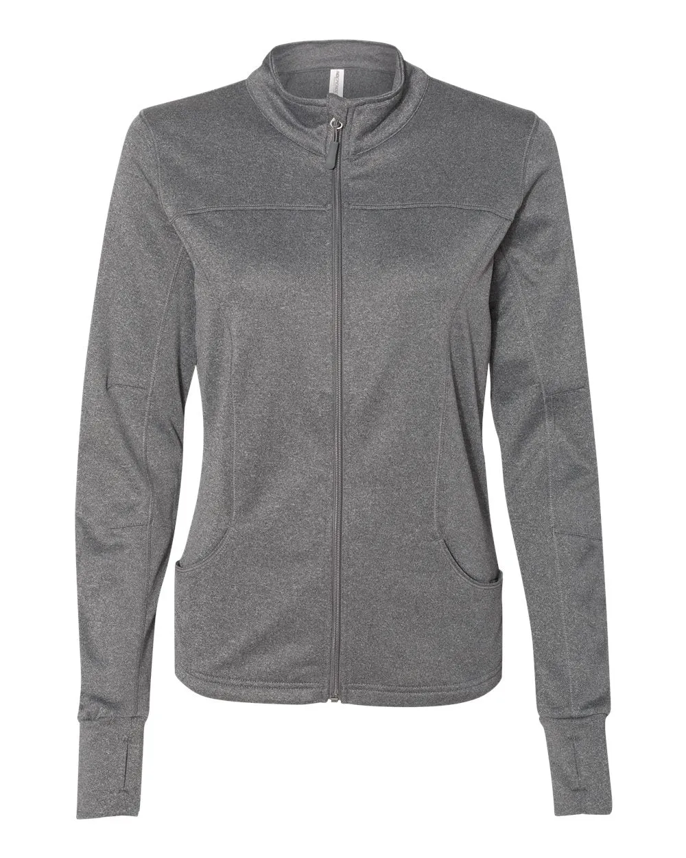 Independent Trading Co. - Women's Poly-Tech Full-Zip Track Jacket
