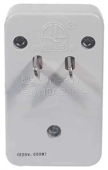 Infrared ECU 220VAC Wall Outlet Controller with Remote