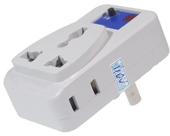 Infrared ECU 220VAC Wall Outlet Controller with Remote