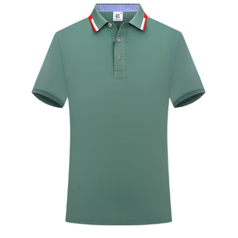 INSTOCK-Men's loose embroidery polo shirt