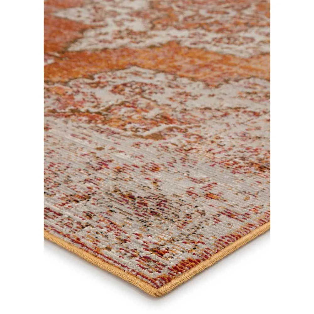 Jaipur Peridot Rugs - Marmalade/Golden Ochre
