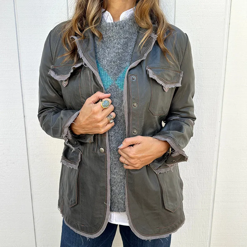 Jakett Meryl Leather Jacket