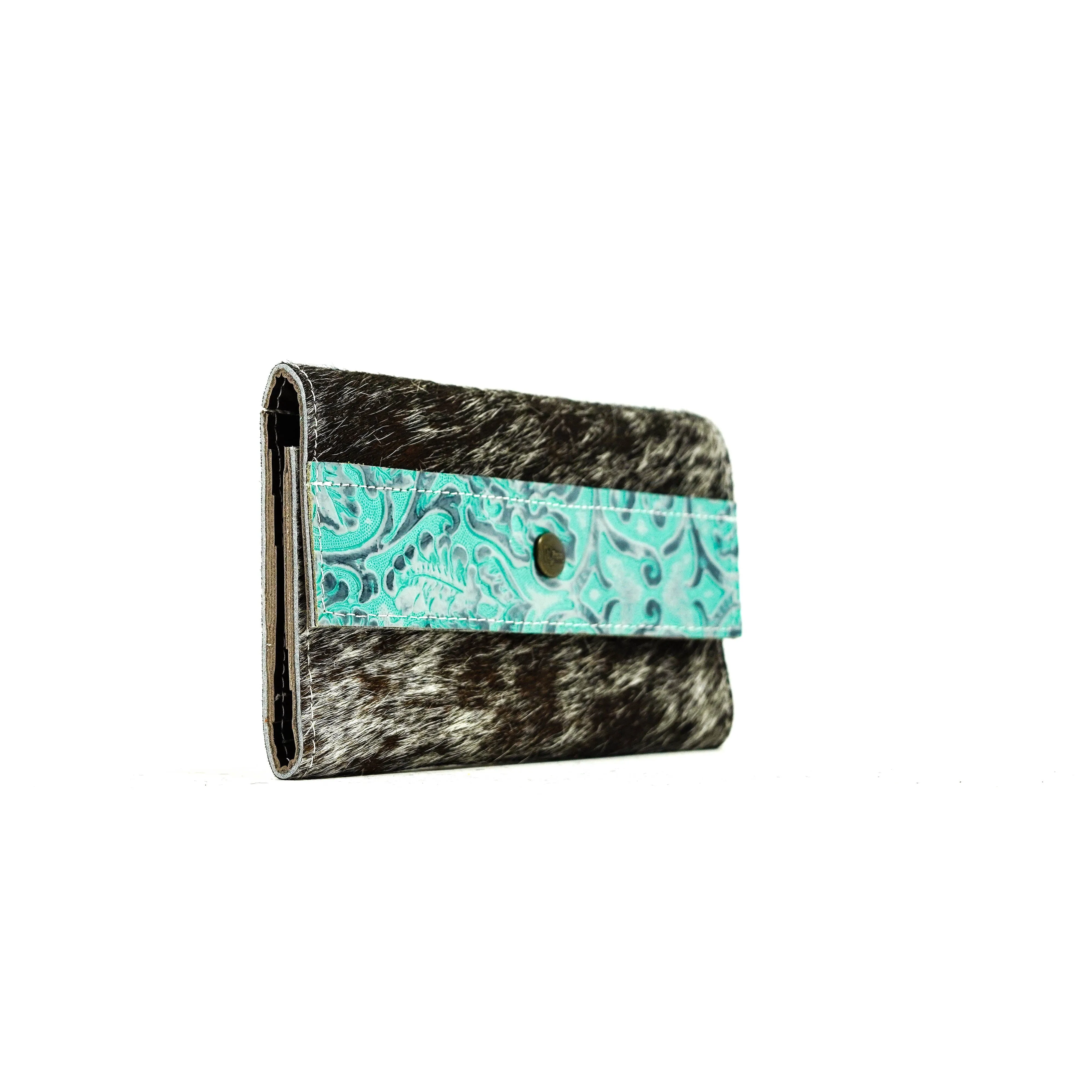 Kacey Wallet - Salt & Pepper w/ Royston Tool