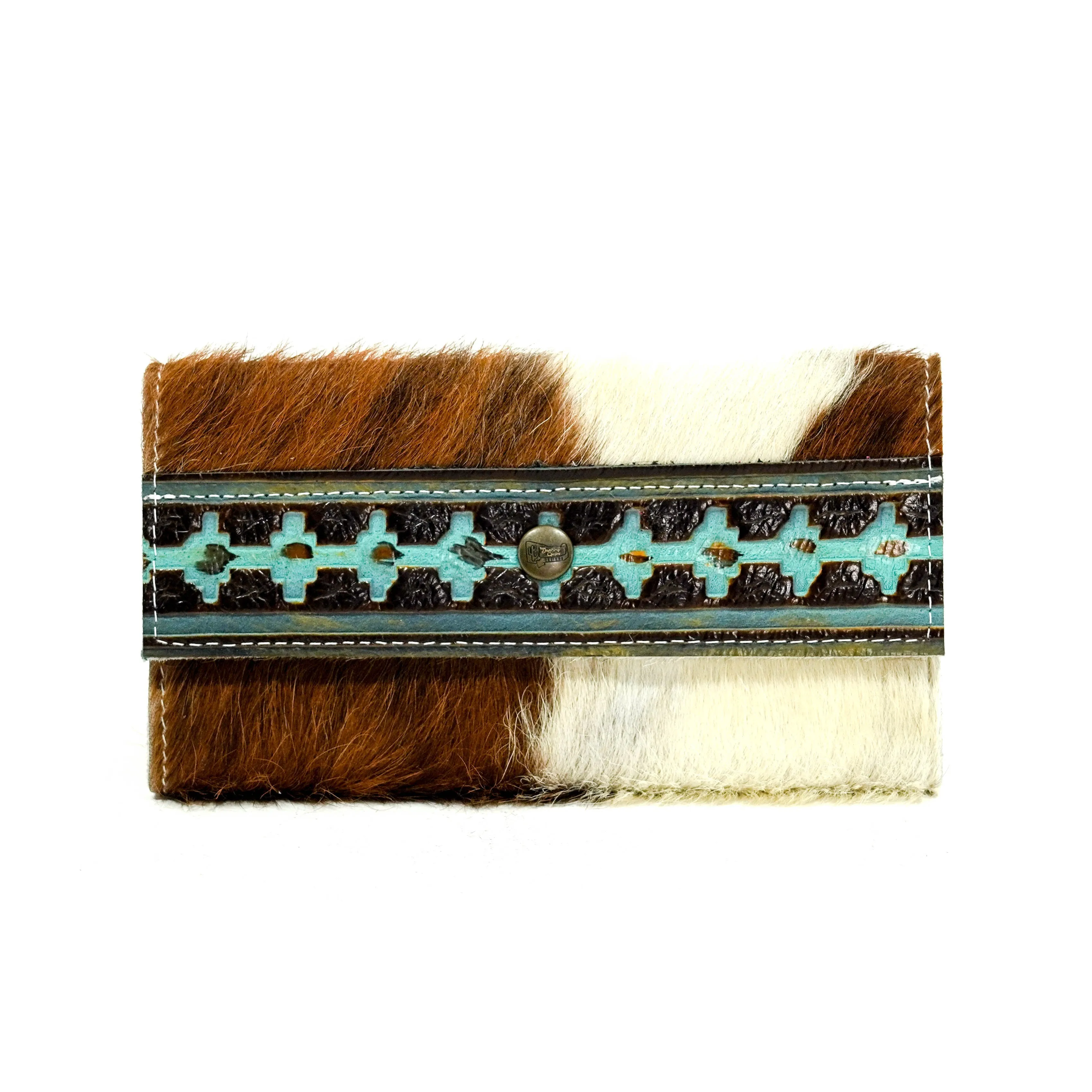 Kacey Wallet - Tricolor w/ Midnight Navajo