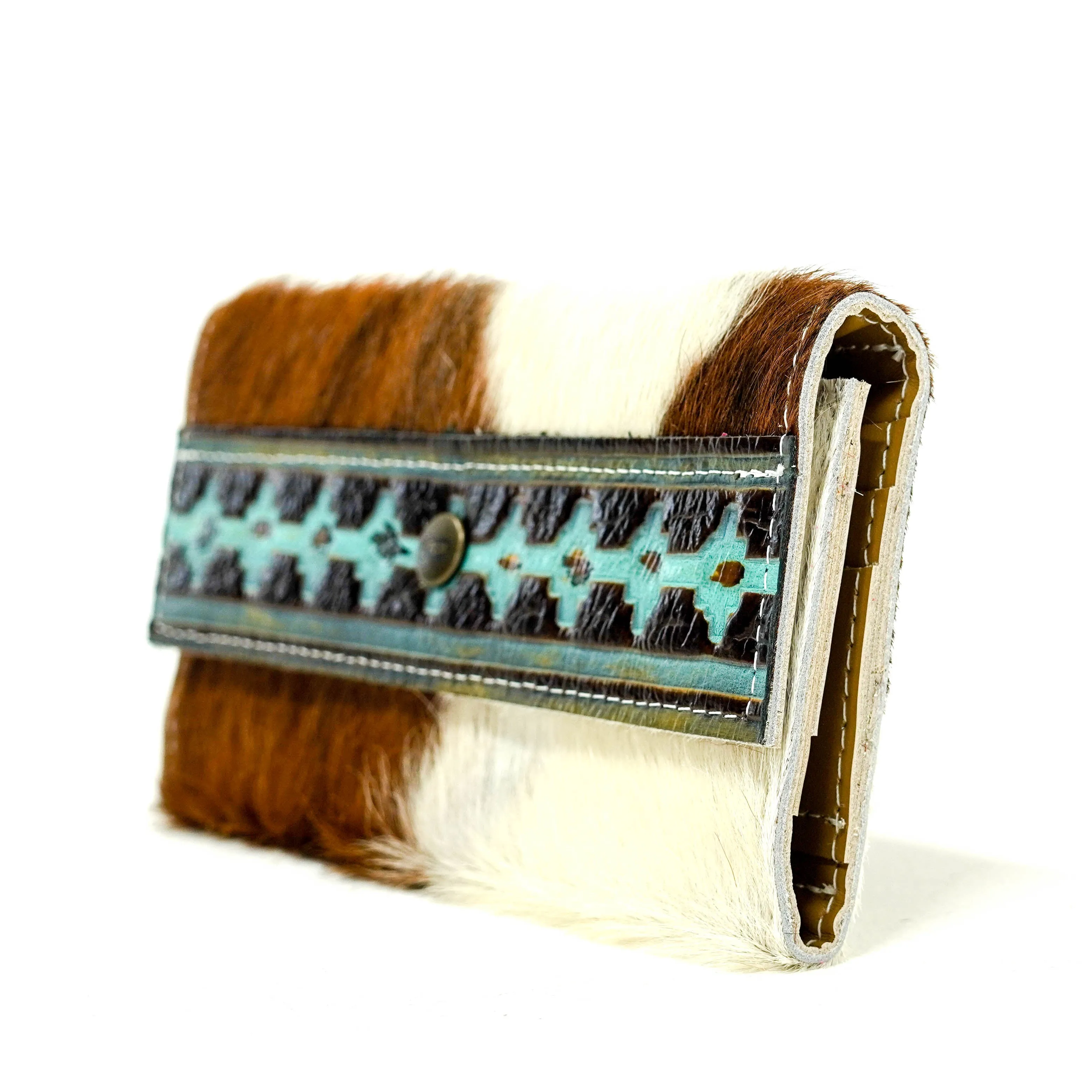 Kacey Wallet - Tricolor w/ Midnight Navajo