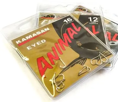 Kamasan Animal Eyed Barbless Hooks