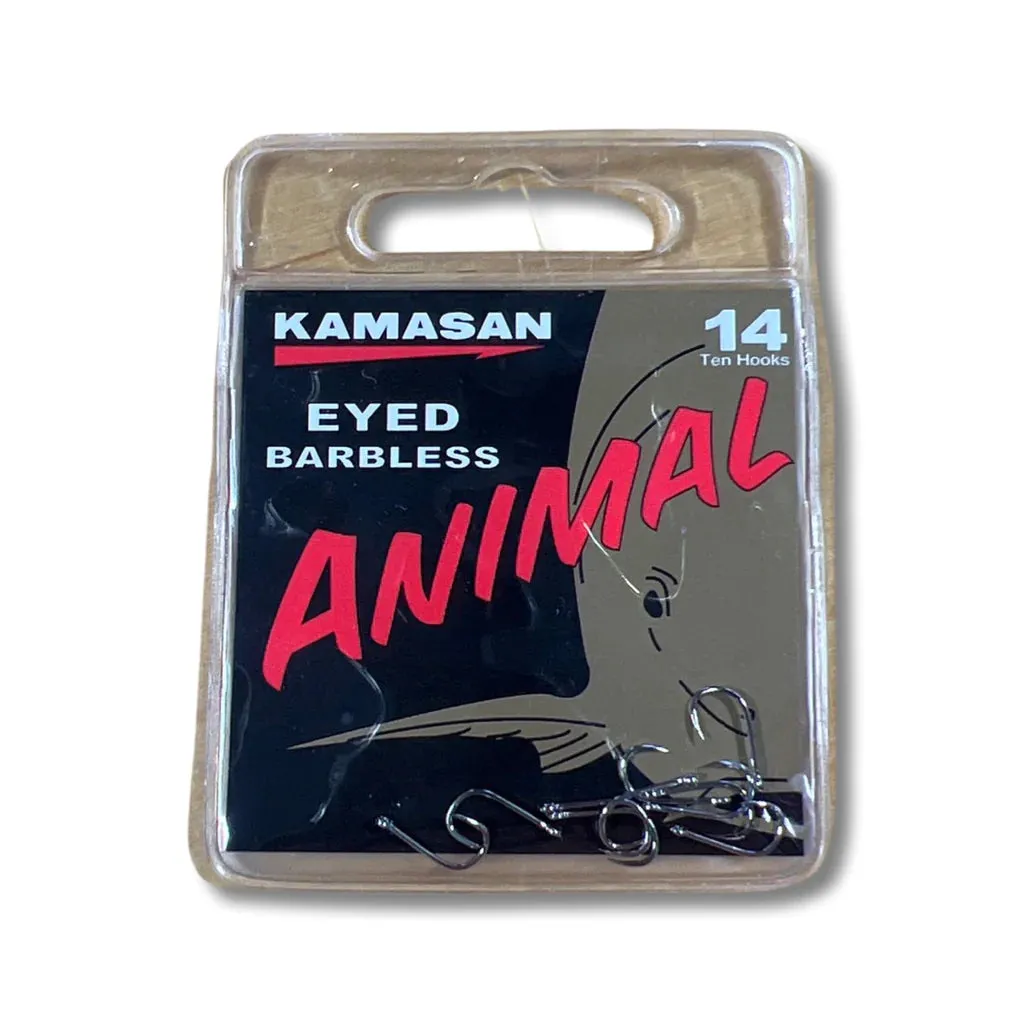 Kamasan Animal Eyed Barbless Hooks