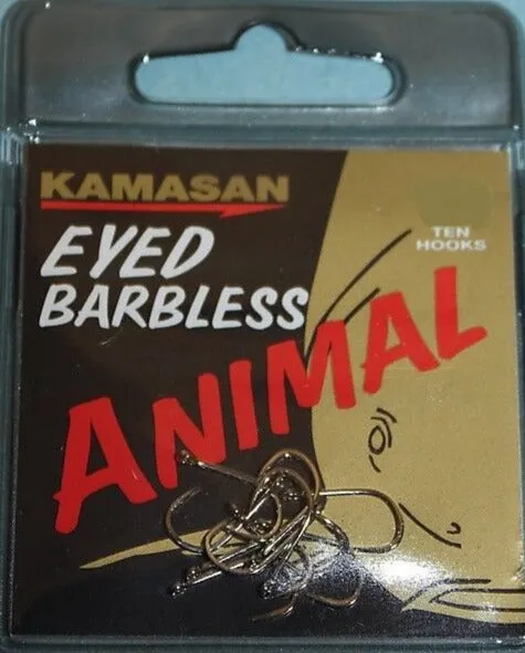Kamasan Animal Eyed Barbless Hooks