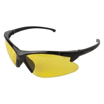 Kimberly-Clark Professional Jackson Safety 30-06 RX Readers Safety Glasses, Amber Lens, Nylon, 2.5 Diopter, 19913