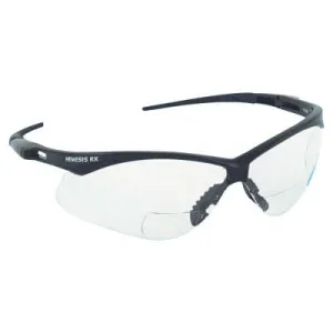 Kimberly-Clark Professional V60 Nemesis RX Safety Eyewear,  1.5 Diopter Polycarb Anti-Scratch Lenses, Black, 28621