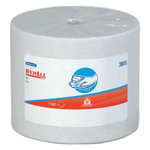 Kimberly-Clark Professional WypAll X50 Wipers, Jumbo Roll, White, 1,100 per roll, 35015