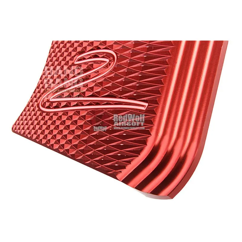 KJ Works Shadow 2 Aluminum Grip Panel - Red