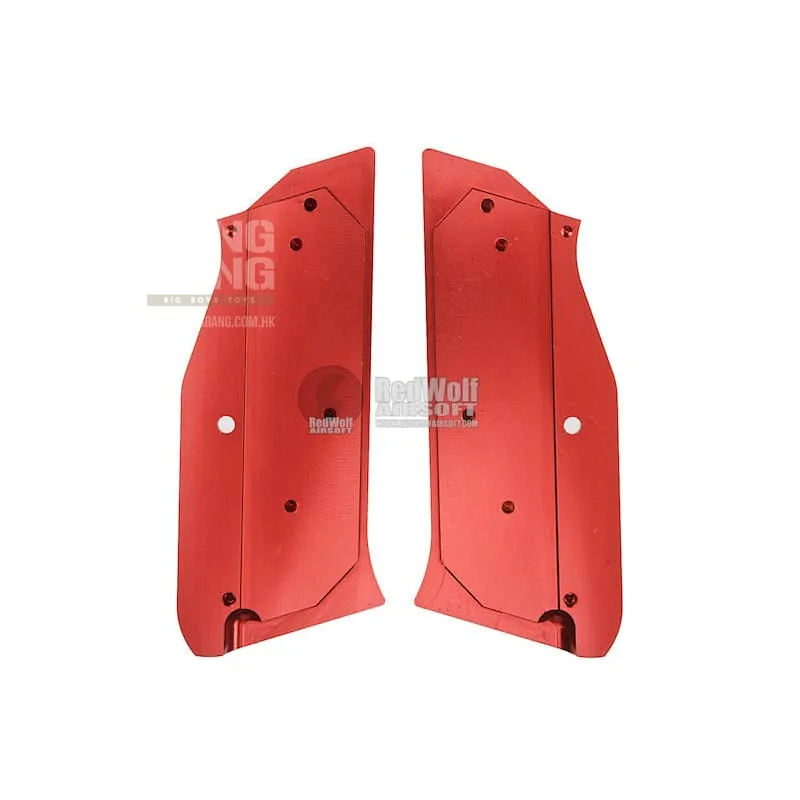 KJ Works Shadow 2 Aluminum Grip Panel - Red