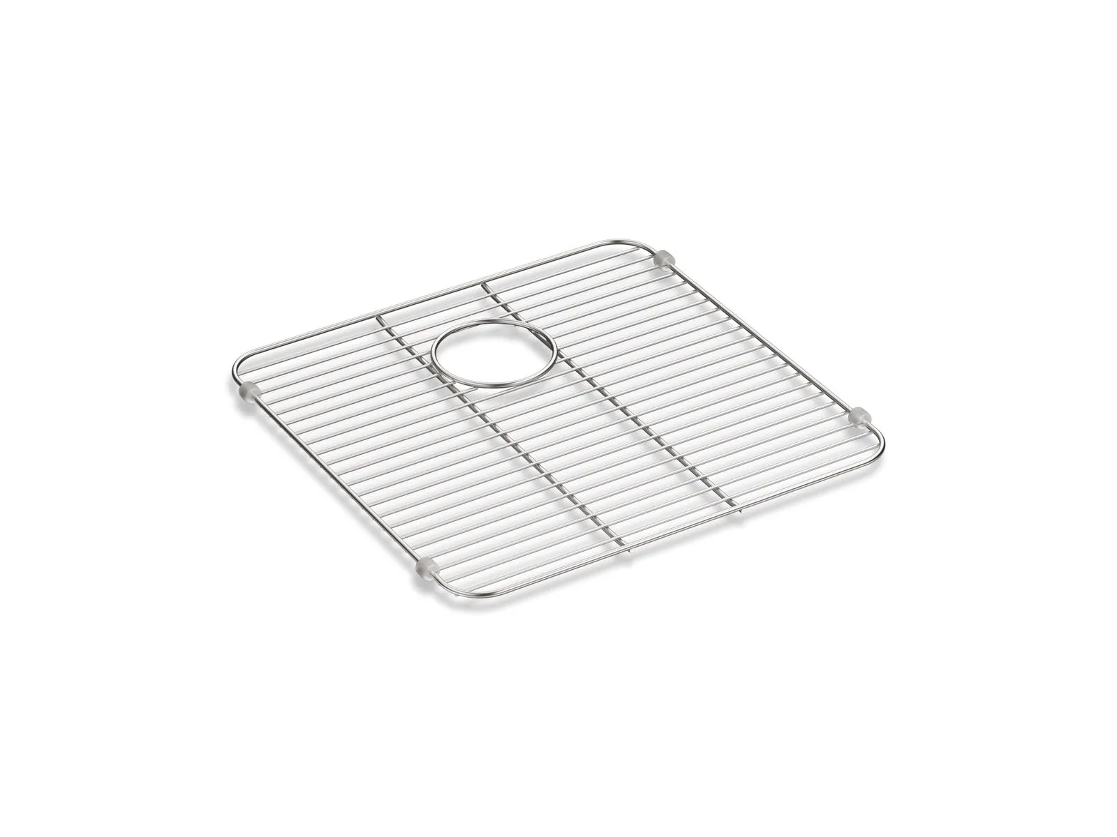 KOHLER K-5184 Iron/Tones Stainless steel sink rack, 12-7/8" x 14-11/16"