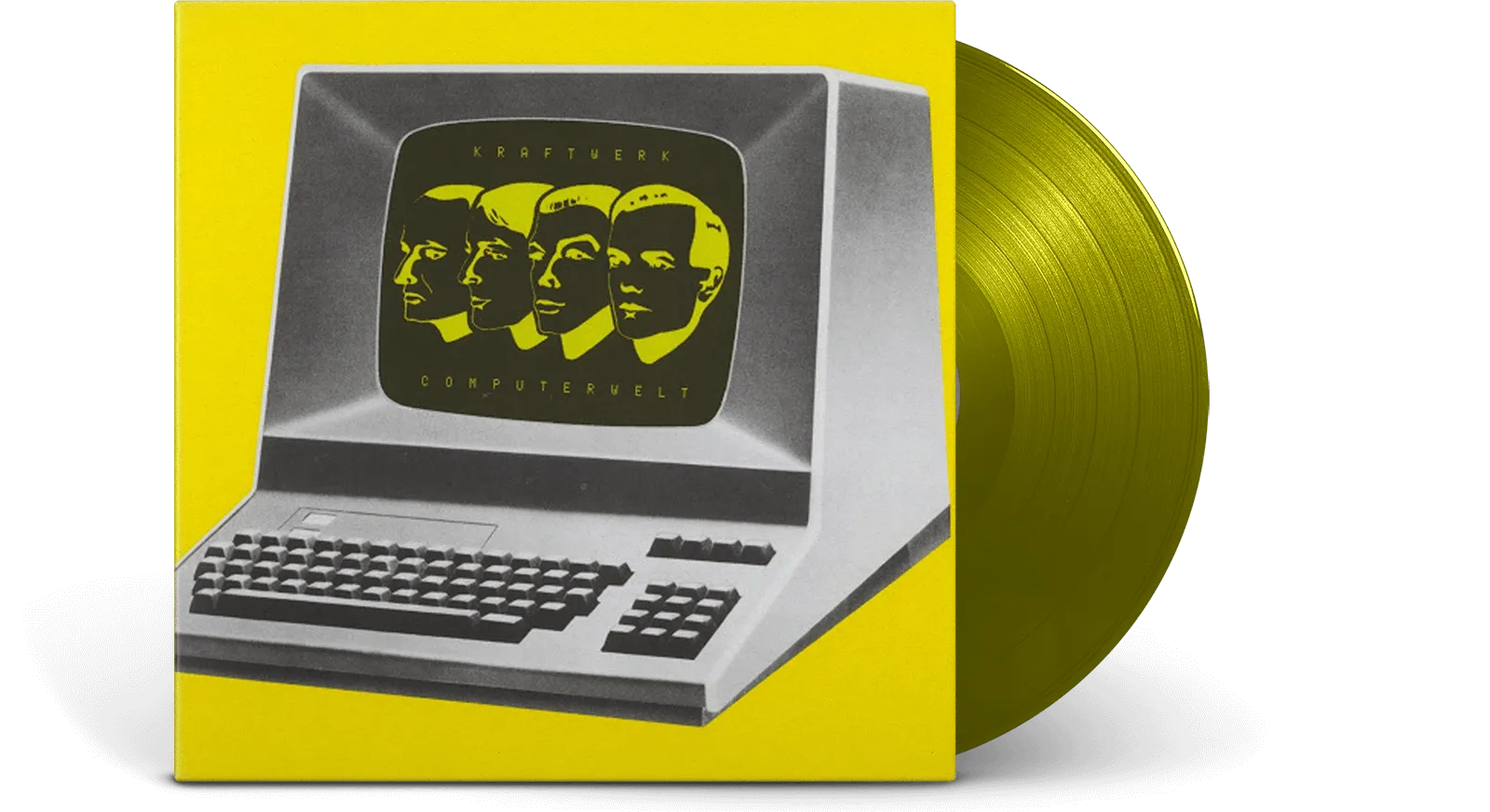 Kraftwerk : Computerwelt (German Version) (Translucent Yellow Vinyl)