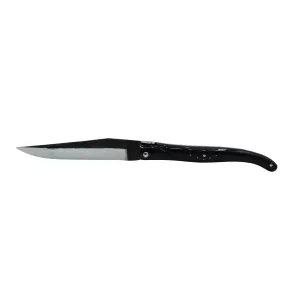 Laguiole en Aubrac Handcrafted Limited Edition Rough Forged Blade Multipurpose Knife, Full Buffalo Handle & Oak Leaf Bee, 4.75 inches