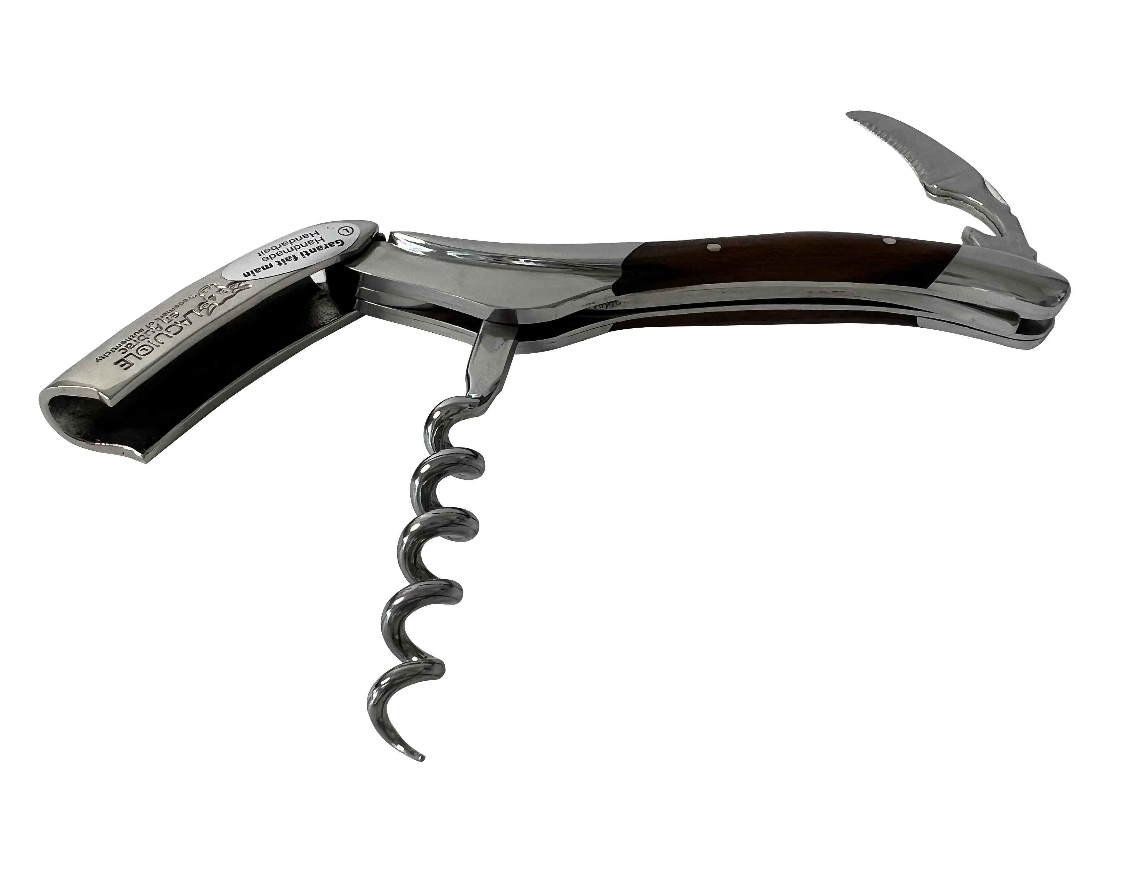 Laguiole en Aubrac Sommelier Waiter's Corkscrew with Morado Rosewood Handle