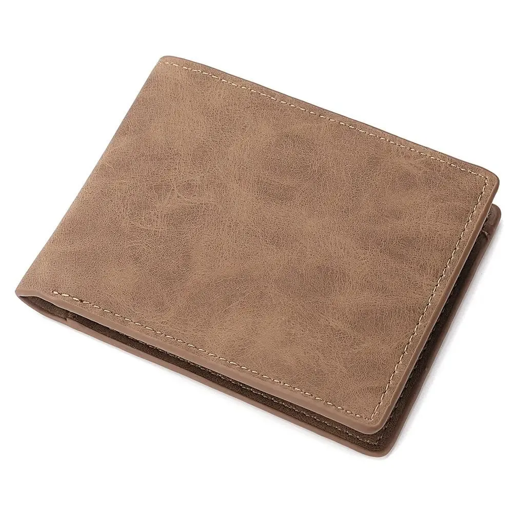 Large-Capacity Folding PU Leather Wallet
