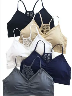 LASER CUT BRALETTE