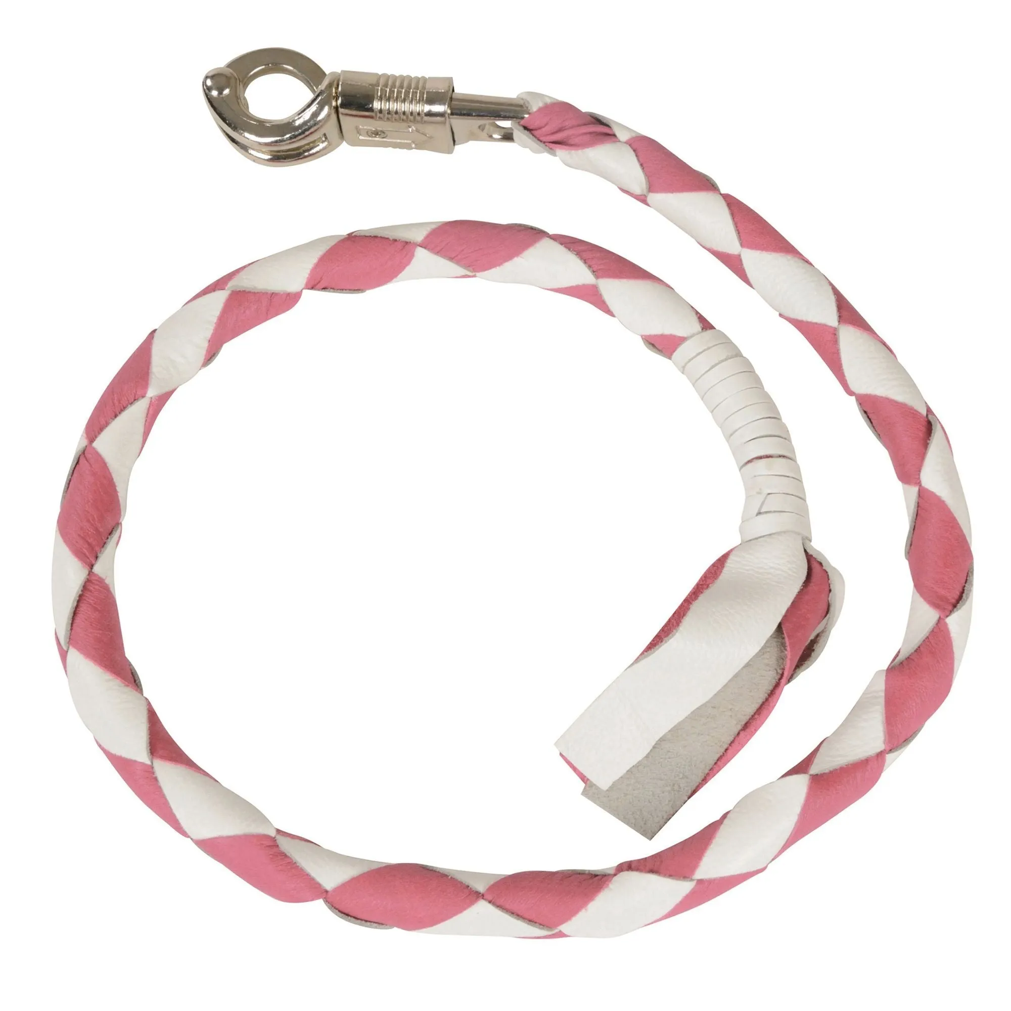 Leather "Get Back" Whip for Motorcycles