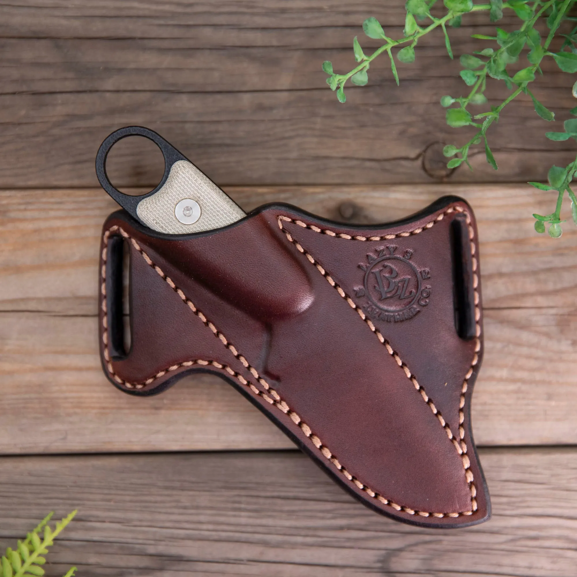 Left Handed Esee Izula with 55 Scout Carry Sheath