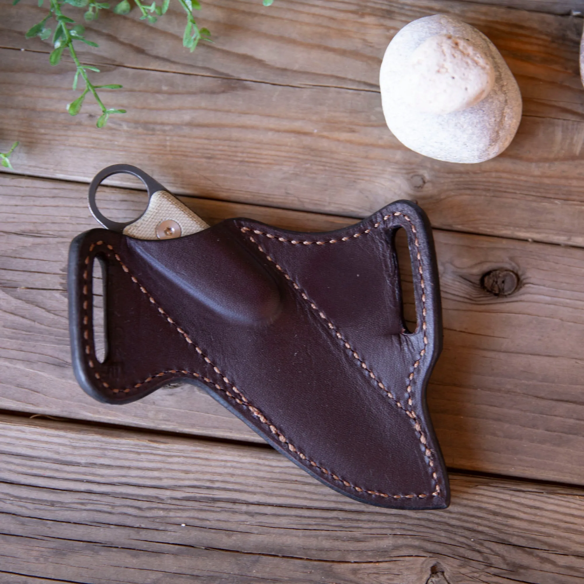 Left Handed Esee Izula with 55 Scout Carry Sheath