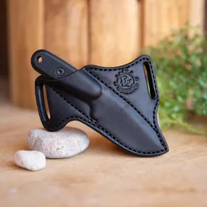 Left Handed Esee Izula with 55 Scout Carry Sheath