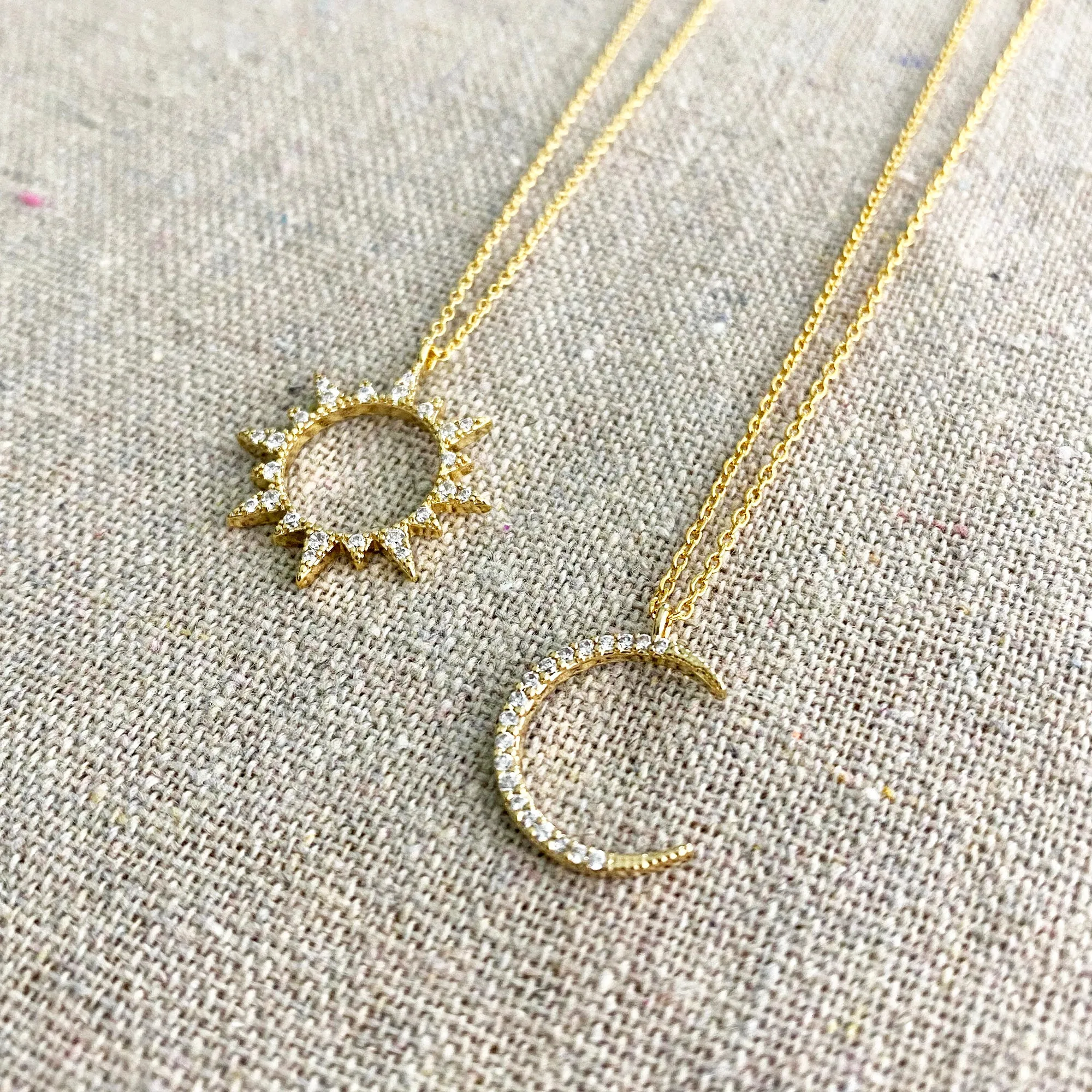 Like Night & Day Necklace • Sun