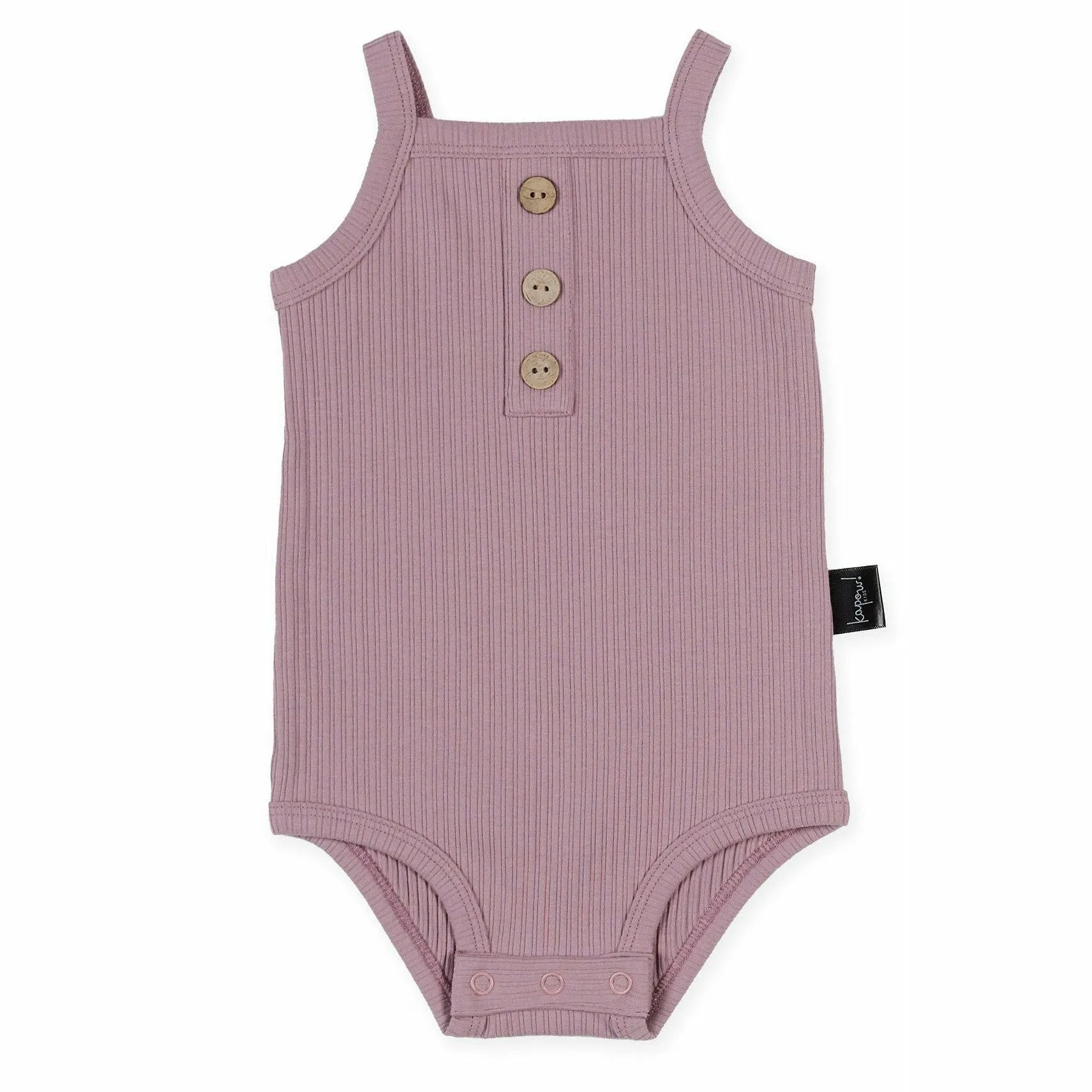 Lilac Rib Singlet Bodysuit