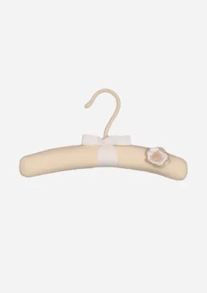 Linen Flower Hanger, Yellow