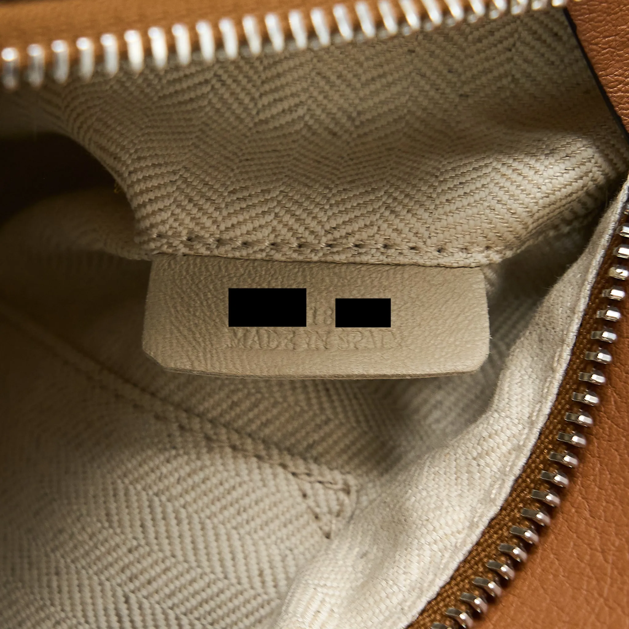 Loewe Small Puzzle Bag Classic Calfskin Tan SHW