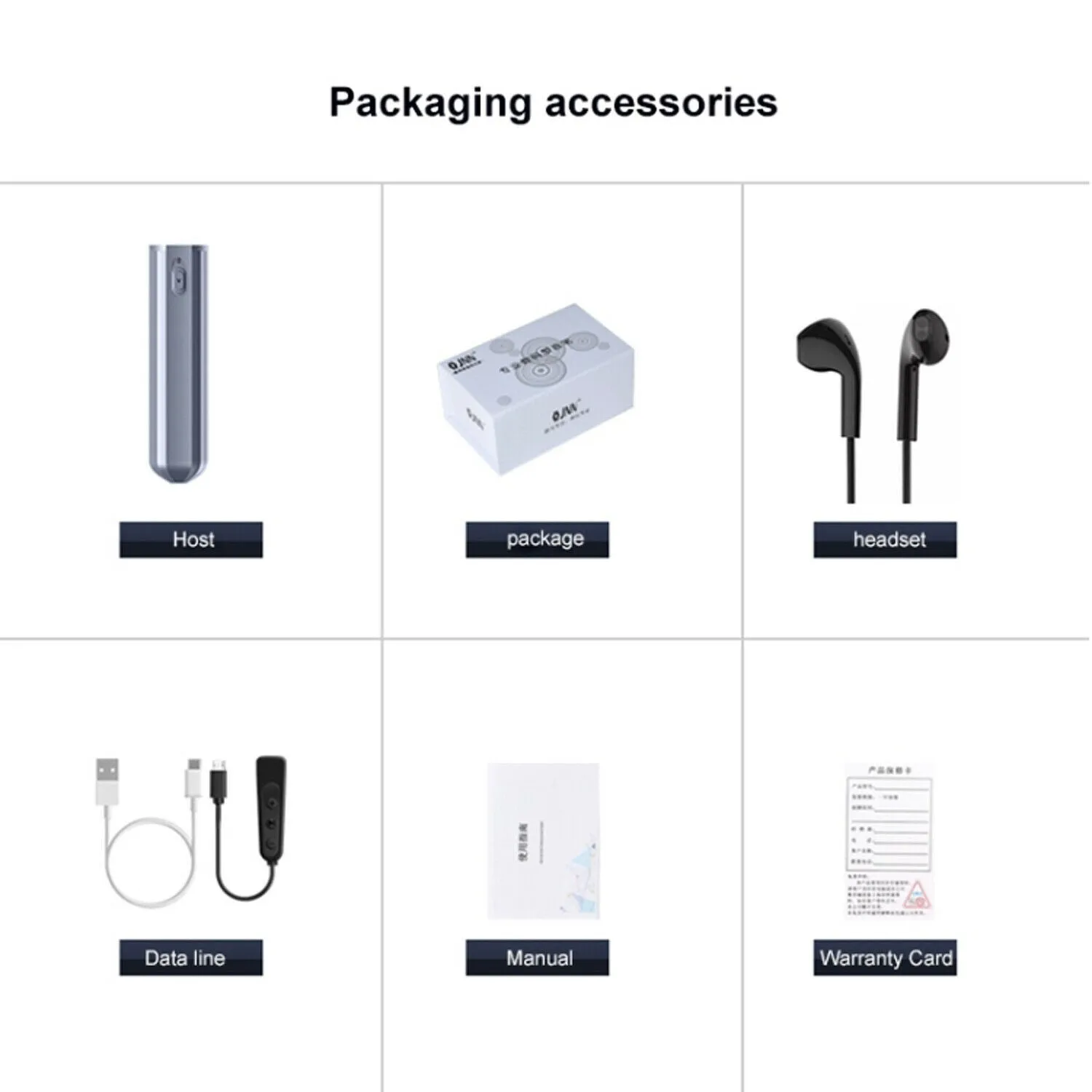 Long Battery Life (500 Hours) 8GB Voice Operated Sound Recorder High Quality 1536kbps