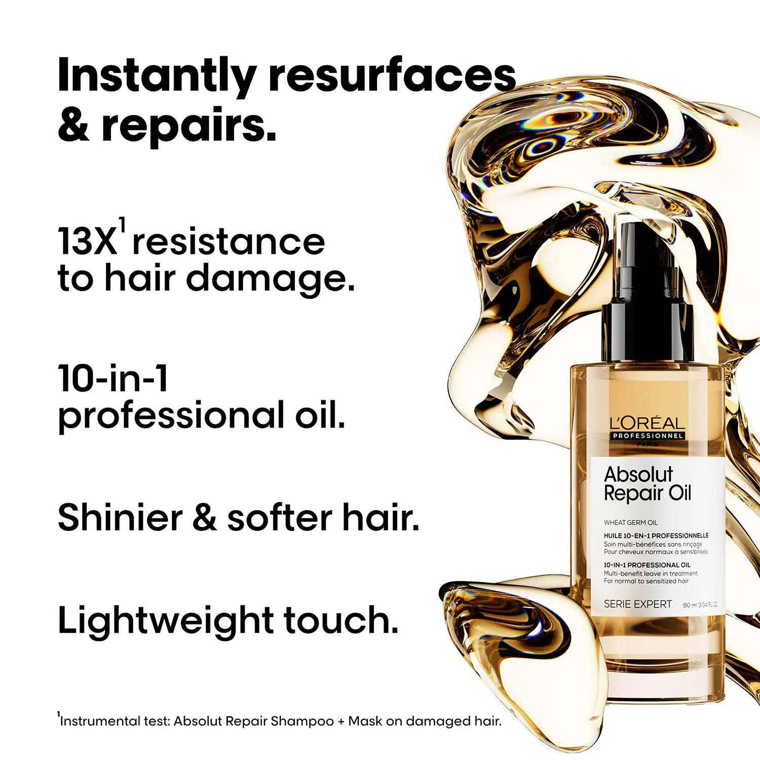 Loreal Professional ABSOLUT REPAIR 10-IN-1 OIL