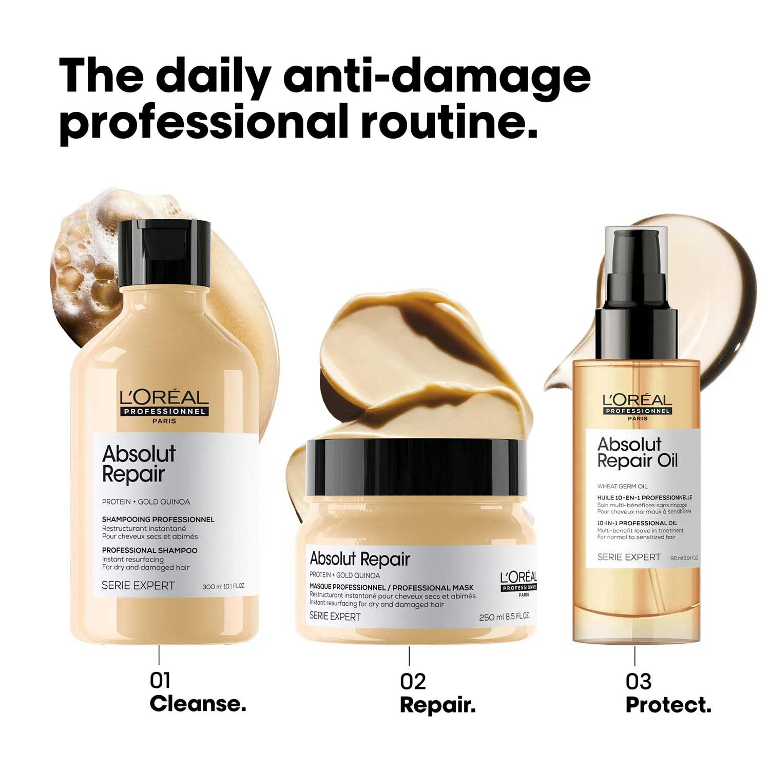 Loreal Professional ABSOLUT REPAIR 10-IN-1 OIL