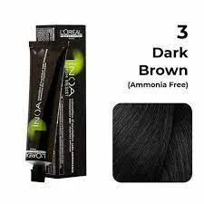 Loreal  Professionnel Inoa Hair Colour No 3 Dark Brown 60 G