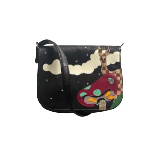 Louis Vuitton Black Monogram Mushroom Crossbody Bag