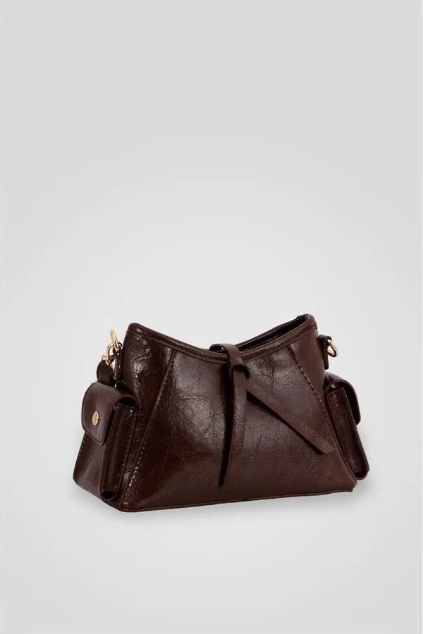 <tc>Camelia Sac à main marron foncé pour femme</tc>