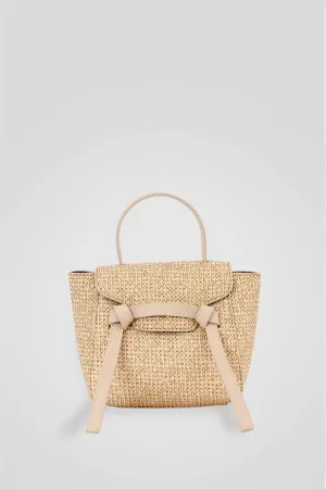 <tc>Lorry Sac à main en osier crème pour femme</tc>