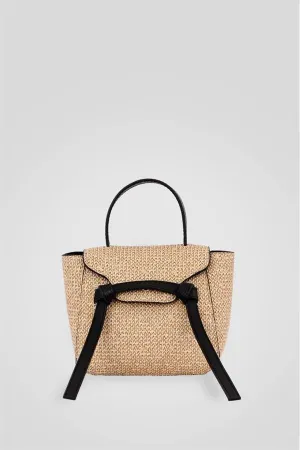 <tc>Lorry Sac à main en osier noir pour femme</tc>