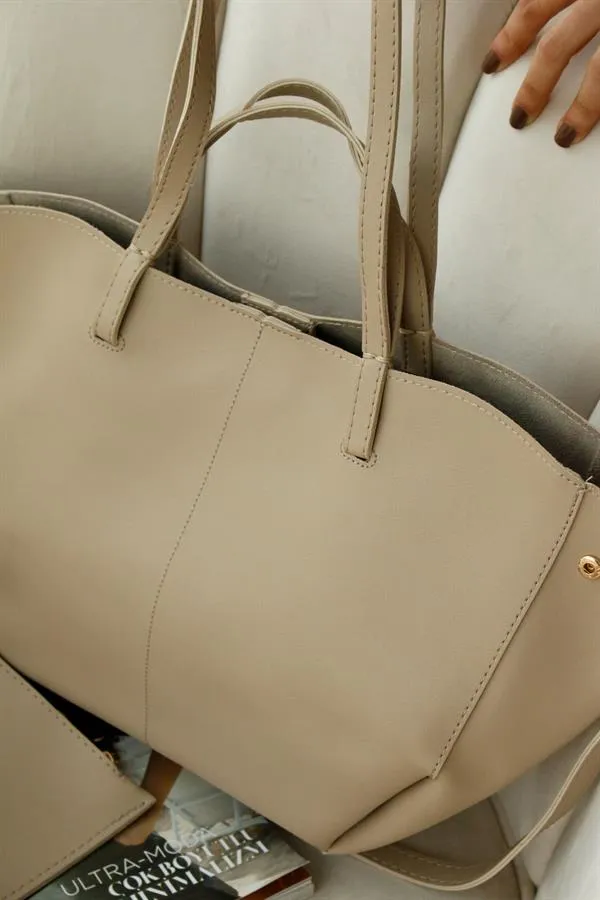 <tc>Sac à main Anna Crème pour femme.

</tc>