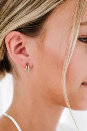 Lucy Earrings in Silver