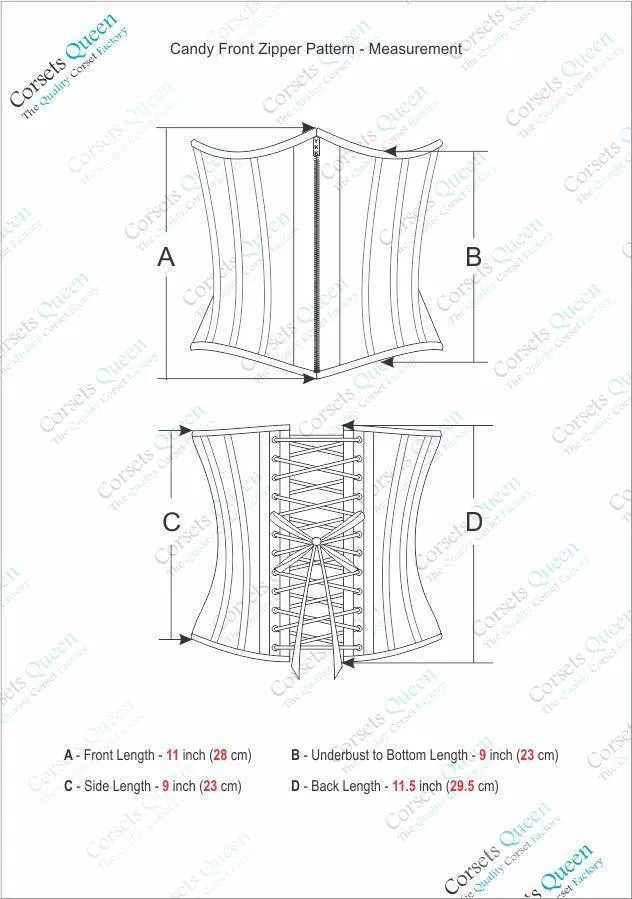 Marjorie Brocade Underbust Corset