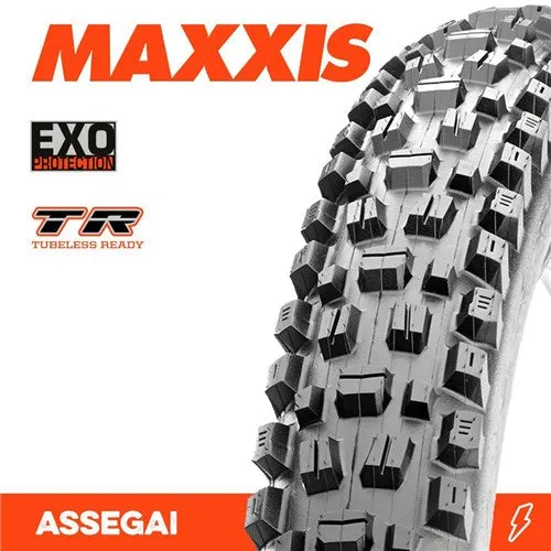 Maxxis Assegai 27.5 X 2.60 Exo Tr E-25 60tpi Folding Tyre