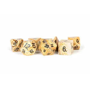 MDG Gemstone Dice Set - Picture Jasper